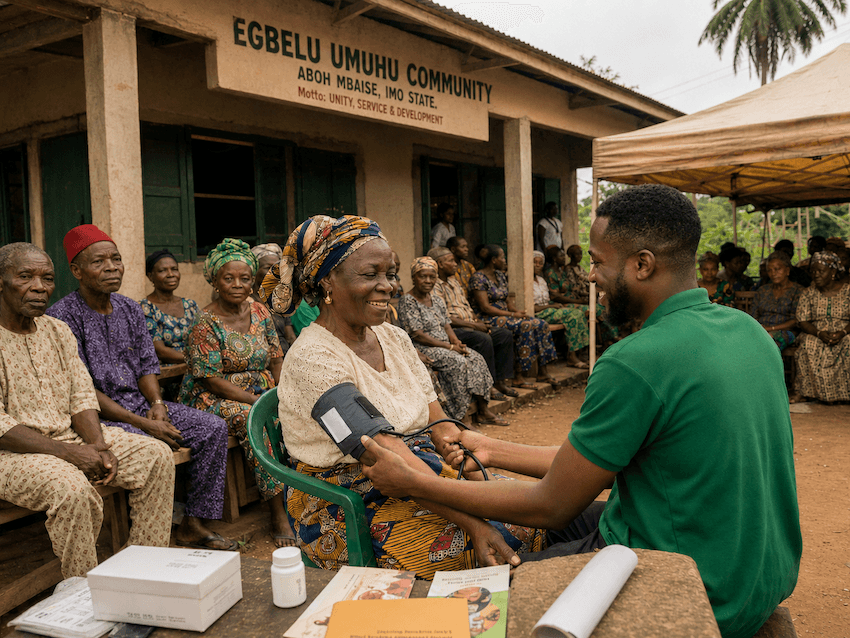 Egbelu Umuhu Autonomous Community Elderly outreach